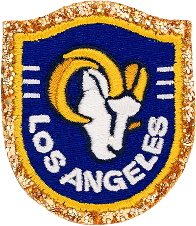 Stoney Clover Lane Los Angeles Rams Patch In Blue