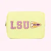 STONEY CLOVER LANE LOUISIANA STATE UNIVERSITY LARGE POUCH