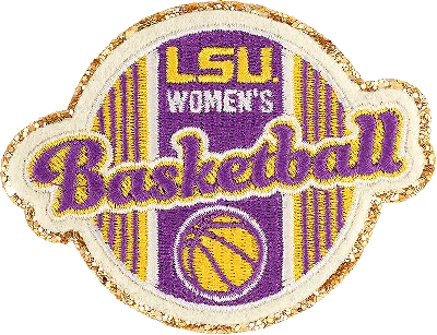 Stoney Clover Lane Louisiana State University Women's Basketball Patch In Blue
