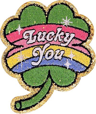 Stoney Clover Lane Lucky You Clover Patch In Purple