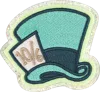 Stoney Clover Lane Mad Hatter's Hat Patch