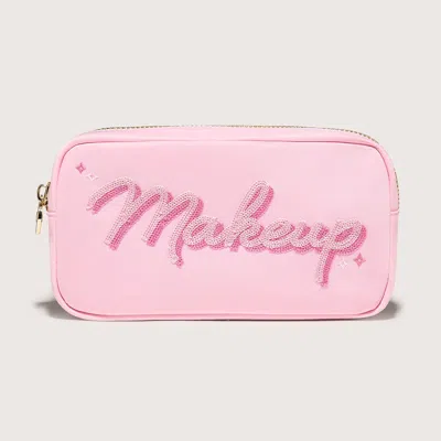 Stoney Clover Lane Makeup Embroidered Small Pouch