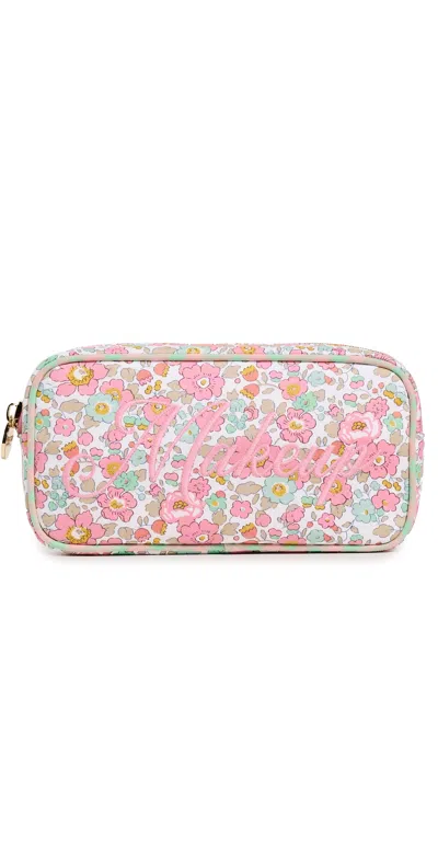 Stoney Clover Lane Makeup Embroidered Small Pouch Betsy