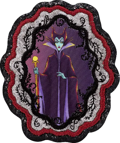 Stoney Clover Lane Maleficent Patch In Blue