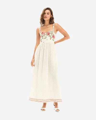 Stoney Clover Lane Marcia Maxi Dress In White
