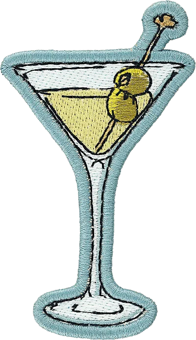 Stoney Clover Lane Martini Patch