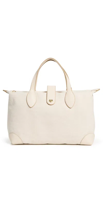 Stoney Clover Lane Medium Pouchette Crossbody Bag Natural