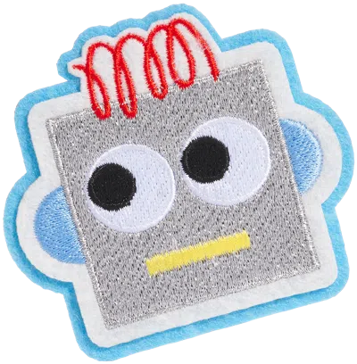 Stoney Clover Lane Meri Meri Robot Head Patch