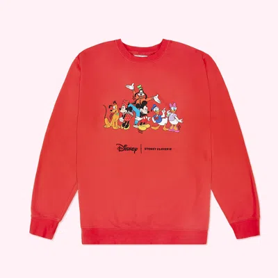 Stoney Clover Lane Mickey & Friends Sweatshirt In Black