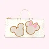 Stoney Clover Lane Mickey & Minnie Pastel Hearts Duffle Bag