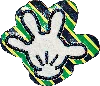 Stoney Clover Lane Mickey Hand Patch