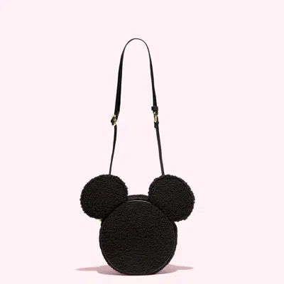Stoney Clover Lane Mickey Mouse Crossbody Bag In Black