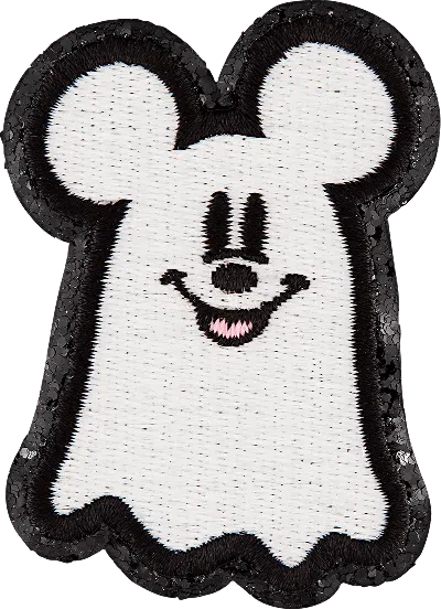Stoney Clover Lane Mickey Mouse Ghost Patch In White