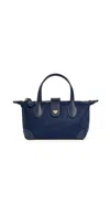 Stoney Clover Lane Micro Pouchette Sapphire In Sapphire