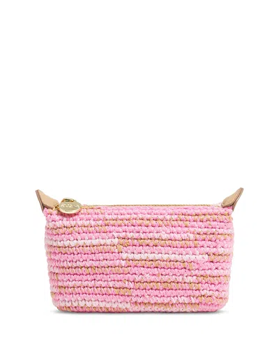 Stoney Clover Lane Mini Crochet Cotton Pochette In Multi