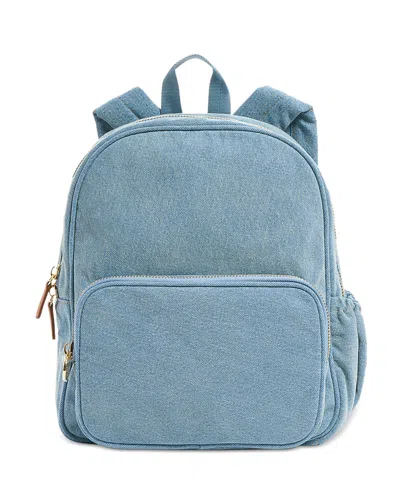Stoney Clover Lane Mini Denim Backpack In Blue