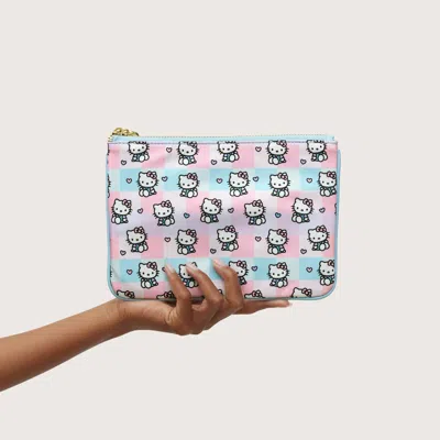 Stoney Clover Lane Mini Flat Pouch In Blue