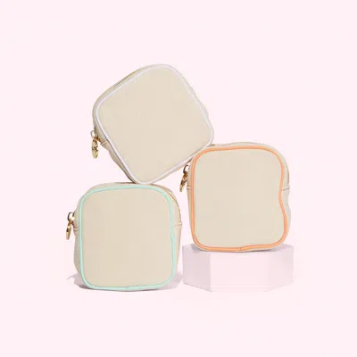 Stoney Clover Lane Mini Pouch In Neutral