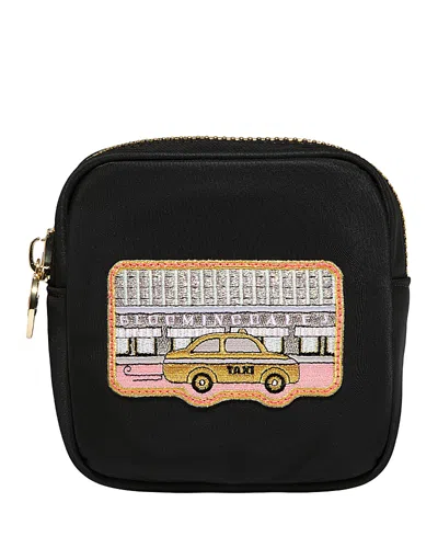 Stoney Clover Lane Mini Pouch With Bloomingdale's Nyc Patch - Exclusive In Black