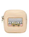 Stoney Clover Lane Mini Pouch With Bloomingdale's Nyc Patch - Exclusive In Sand