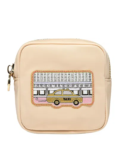 Stoney Clover Lane Mini Pouch With Bloomingdale's Nyc Patch - Exclusive In Neutral