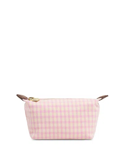 Stoney Clover Lane Mini Printed Cotton Pouchette In Pink