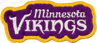Stoney Clover Lane Minnesota Vikings Patch In Purple