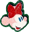 Stoney Clover Lane Minnie Head Patch