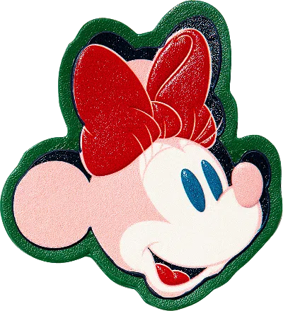 Stoney Clover Lane Minnie Head Patch In Multi