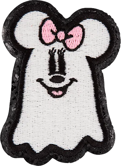 Stoney Clover Lane Minnie Mouse Ghost Patch In Black