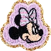 Stoney Clover Lane Minnie Mouse Side Profile Face Patch