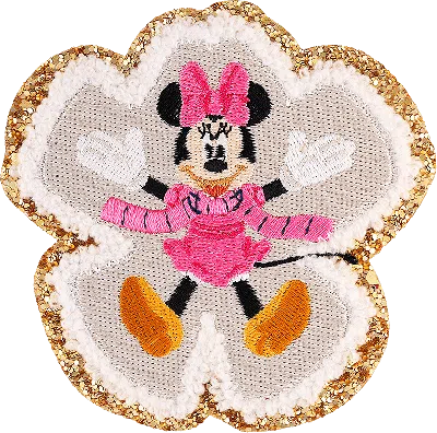Stoney Clover Lane Minnie Mouse Snow Angel Patch In Black