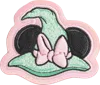 Stoney Clover Lane Minnie Mouse Witch Hat Patch