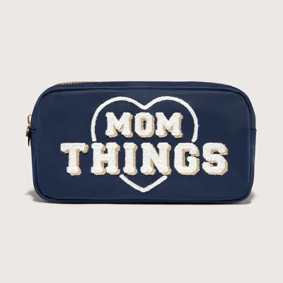 Stoney Clover Lane Mom Things Embroidered Small Pouch
