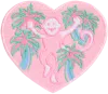 Stoney Clover Lane Monkey & Heart Patch