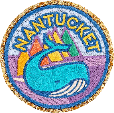 Stoney Clover Lane Nantucket Patch In Blue