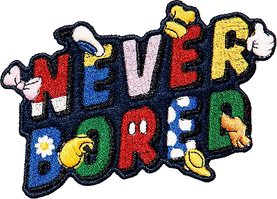 Stoney Clover Lane Never Bored Patch In Multi