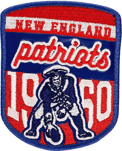 Stoney Clover Lane New England Patriots Patch In Black