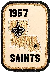 STONEY CLOVER LANE NEW ORLEANS SAINTS PATCH