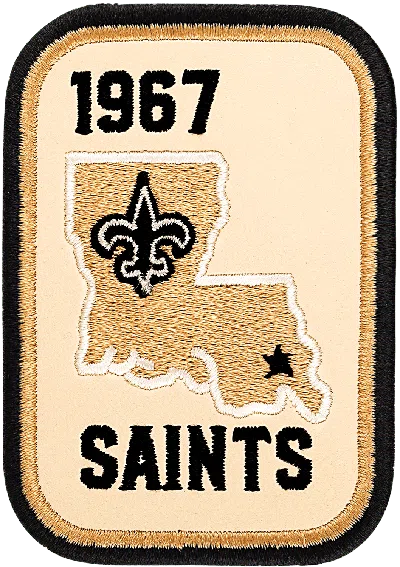 Stoney Clover Lane New Orleans Saints Patch In Blue