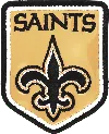 STONEY CLOVER LANE NEW ORLEANS SAINTS PATCH