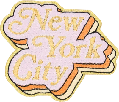 Stoney Clover Lane New York City Patch In Blue