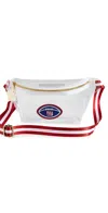 Stoney Clover Lane New York Giants Clear Fanny Pack Red/white In Red/white