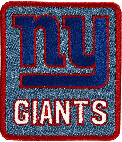 Stoney Clover Lane New York Giants Patch In Animal Print