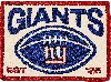 STONEY CLOVER LANE NEW YORK GIANTS PATCH