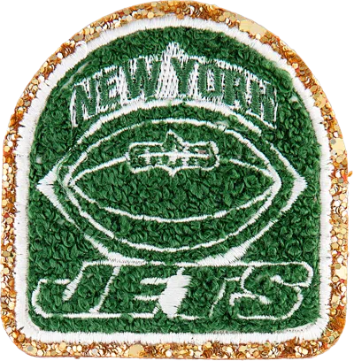 Stoney Clover Lane New York Jets Patch In Black