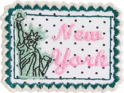Stoney Clover Lane New York Stamp Patch