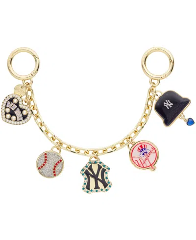 Stoney Clover Lane New York Yankees Bag Charm Chain In Multi