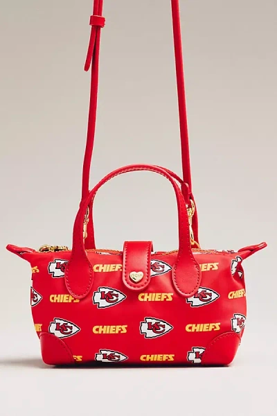 Stoney Clover Lane Nfl Pouchette Crossbody Bag In Red