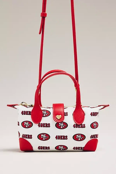 Stoney Clover Lane Nfl Pouchette Crossbody Bag In Red